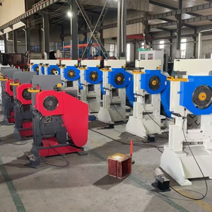 10BH Iron Worker Machine 120 Ton Semi Automatic Hydraulic Punching Shearing Angle Channel Cutting Machine for Steel Fabrication - Product Image 5