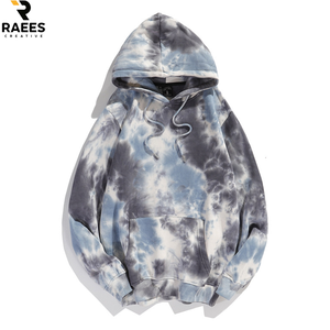 Sweat-shirts pour hommes tendance, légers, tie-dye, en coton mélangé, couleurs unies, nouveaux arrivages - Product Image 3