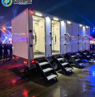 Toilettes mobiles portables d'extérieur pour chantiers de construction Toilettes sanitaires mobiles