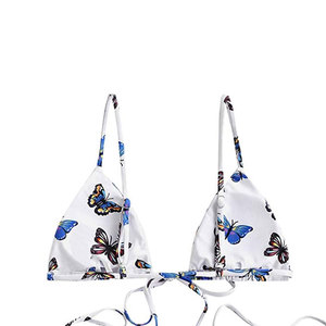 Ensemble de maillot de bain bikini deux pièces, dernière tendance, pour femmes, fournisseur direct d'usine, tissu doux, faible MOQ. - Product Image 4