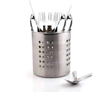 Portacucharas de Acero Inoxidable, Apto para Lavavajillas, Contenedor de Almacenamiento de Cubiertos para Uso en la Cocina - Product Image 5