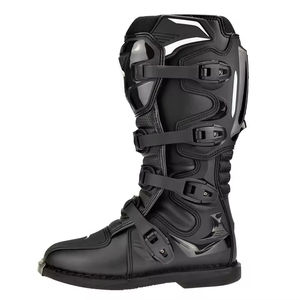 Bottes de moto en cuir imperméables et respirantes pour hommes, idéales pour le sport, la course et le motocross, personnalisables avec le nom de l'équipe, prix abordable. - Product Image 2