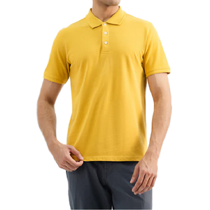 Camisas de Uniforme Corporativo de Manga Corta de Algodón Piqué Transpirable con Logotipo Personalizado, Fabricante OEM para Hombre - Product Image 1