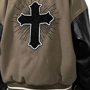 Venta caliente Premium Wool Varsity Jacket para hombres Nuevo estilo Letterman Collar con etiqueta personalizada Mejor producto de invierno - Product Image 6