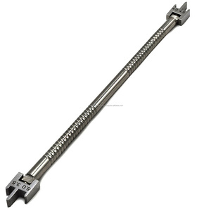 Jauge de hauteur ergonomique manuelle en acier inoxydable pour bracket orthodontique, positionneur de tête mobile à 3 positions, dentaire moleté - Product Image 1
