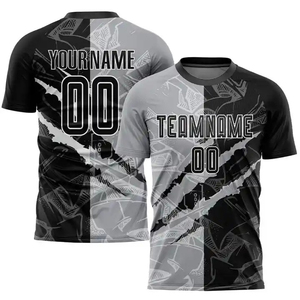 ชุดเสื้อกีฬาแบบซับลิเมชั่นพรีเมียม OEM แบบกำหนดเอง ผ้าระบายอากาศ ซับเหงื่อ ชุดกีฬาประสิทธิภาพสูง ชุดยูนิฟอร์มทีมแบบสั่งทำพิเศษ - Product Image 3
