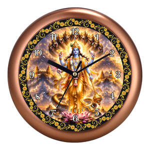Reloj de Pared Religioso Shiv Parvati, Impresión Digital Personalizada, Arte Decorativo para Sala de Estar, Regalo para el Día de la Madre y Navidad - Product Image 3