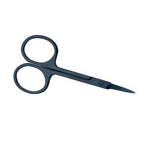 Ciseaux à cuticules à manche arrondi, idéaux pour une prise ferme, offrant une mise en forme précise et lisse des cuticules pour les soins des ongles. - Product Image 2