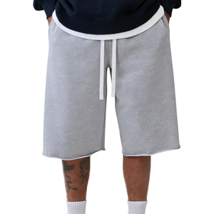 Shorts d'extérieur haut de gamme pour hommes, en tissu polaire doux, respirant, confortable, à porter au quotidien, bas de sport décontractés pour hommes - Product Image 2