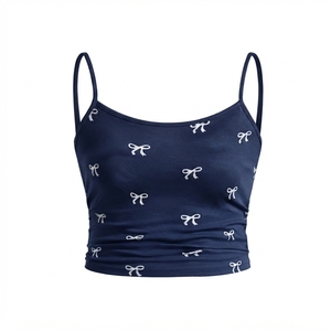 Custom Logo Wholesale Women's Summer High Quality Sleeveless Woven Button <b>Tank</b> <b>Tops</b> <b>Vintage</b> Style 100% Polyester Manufacturer - Product Image 4