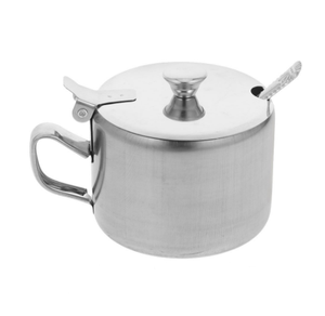 Bol en métal antique fait main, finition dorée, pour sucre et sel, pour la maison, l'hôtel, le restaurant, vaisselle - Product Image 4