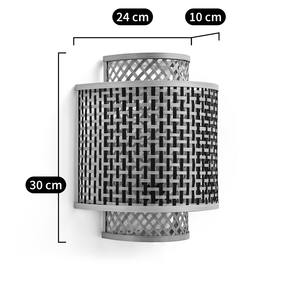 Lampe murale décorative contemporaine avec un design métallique élégant pour les applications d'éclairage intérieur de chambre et d'hôtel - Product Image 3