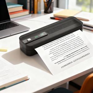 Sudex <b>Mini</b> Wireless A4 Thermal <b>Printer</b> Rechargeable Compact Lightweight <b>Printer</b> for Home Office Travel Use - Product Image 4