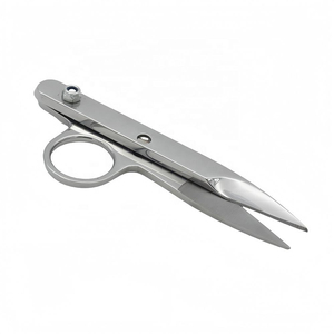 Ciseaux de tailleur professionnels 4,5 pouces en acier inoxydable, mini-ciseaux pour broderie, tissu, couture, coupe-fil - Product Image 4