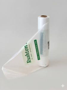 TIEN DUC PLASTIC TD <b>12</b> Durable Biodegradable HDPE Bottom Gusset Bags with Heat Seal - Product Image 3