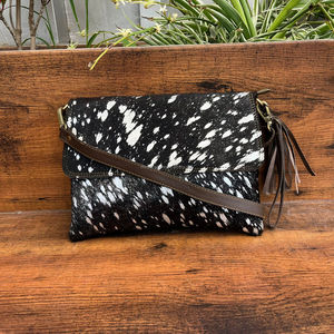 2024, venta al por mayor, nuevo bolso cruzado de cuero genuino de diseñador de lujo para mujer, bolso de mano de piel de vaca occidental, bolsos de moda personalizados - Product Image 2