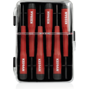 Ensemble d'outils de tournevis de précision 6 pièces Kit de réparation de lunettes et d'ordinateur avec embout magnétique - Product Image 4