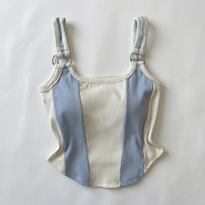 Women Seamless Tank <b>Top</b> Custom Stretch Fitted Sleeveless Yoga Gym Workout Activewear Wholesale Clothing Supplier - Product Image 4