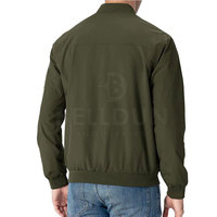 BELLDUN INDUSTRIES Veste bomber d'hiver pour homme, couleur personnalisée, coupe-vent, séchage rapide et respirante, tissu en polaire