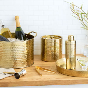 Premium serving arrangement elegant celebration setup luxury cocktail corner decorative drink <b>station</b> high bar home accessories - Product Image 5