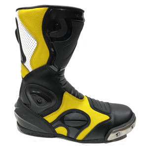 Botas de Motociclismo de Diseño Personalizado para Adultos, de Cuero Genuino, Altura hasta la Rodilla, Fabricadas Directamente, con Suela de Goma PU, para Invierno - Product Image 3