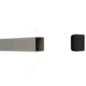 6000 Series Fence Post 1.8m-T-<b>Profile</b> Bending & Welding Processed-Color Choice-For Concrete In-Ground or Wall Mounting - Product Image 2