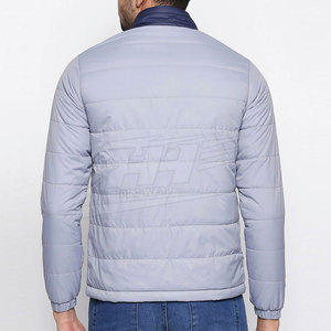 Factory Winter New Arrival <b>Long</b> Sleeve Puffer <b>Men</b> <b>Jacket</b> With Customized Logo Printed Puffer <b>Jackets</b> - Product Image 4