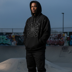 Sudadera con Capucha Personalizada con Logotipo, Sudadera con Capucha de Felpa Gruesa para Hombre, Fabricante de Sudaderas con Capucha y Estampado Puff - Product Image 4