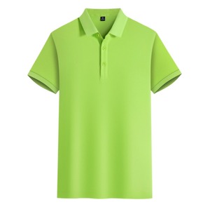 เสื้อโปโลผู้ชาย ผ้าฝ้ายพรีเมียม ทรงปกติ แขนครึ่งตัว สีพื้น คอปก เสื้อลำลอง นุ่ม สบาย ระบายอากาศได้ดี ใส่ได้ทุกวัน - Product Image 4