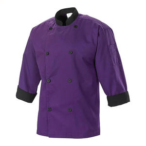 Uniforme de chef de alta calidad, uniforme de chef de restaurante, chaqueta de chef, ropa de trabajo. - Product Image 1