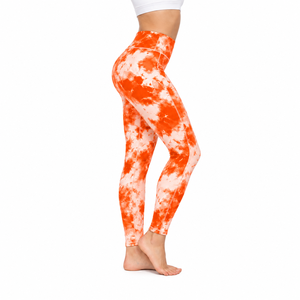 Leggings de fitness pour femmes, pantalons de yoga personnalisés à taille haute, extensibles, sans coutures, collants de sport doux, respirants, confortables, séchage rapide, vêtements de sport - Product Image 3