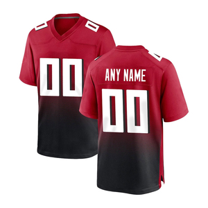 Men's High Quality American Football Jersey Wholesale Cheap Short Sleeve Front Logo USA Team Breathable Feature Free <b>Shipping</b> - Product Image 5