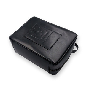 Wholesale Leather Medical Pouch <b>Black</b> Compact First Aid Kit Emergency Medications Bandages Tools <b>Waterproof</b> Design for Home - Product Image 5