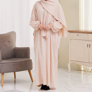 Islamic Clothing One Piece Prayer <b>Dress</b> Dubai Turkish Modest Outfits Muslim Woman Hooded Abaya Ramadan <b>Eid</b> - Product Image 5