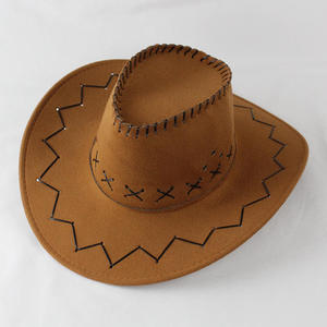 Sombrero Vaquero Retro de Diseño Nuevo 2026, Sombrero Fedora de Ala Ancha con Protección Solar, Talla Personalizada para Adultos, para Viajes al Aire Libre, Fiestas en la Playa - Product Image 2