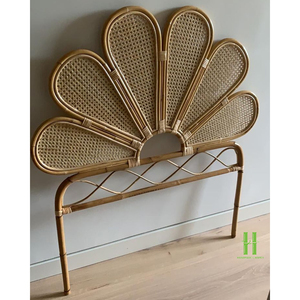 หัวเตียงหวายธรรมชาติทำมือ เป็นมิตรกับสิ่งแวดล้อม เฟอร์นิเจอร์ห้องนอนสำหรับตกแต่งบ้านสไตล์โมเดิร์น ที่ต้องมี - Product Image 5