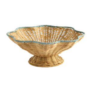 Bol à fruits en rotin de qualité supérieure, support de service en rotin multicolore, style minimaliste, vente en gros, décoration intérieure et articles de cuisine en provenance du Vietnam - Product Image 6