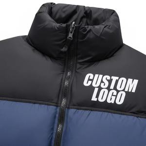 Chaquetas de Plumón Ligeras Personalizadas para Invierno, Chaquetas de Burbuja de Alta Calidad OEM 2026 para Hombre - Product Image 4