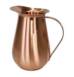 Jarra de Agua de Cobre Ecológica Hecha a Mano con Tapa y Asa, Saludable para Beber, Clásica para el Hogar, Exteriores, Restaurantes, Bodas, Uso en Interiores y Exteriores - Product Image 3