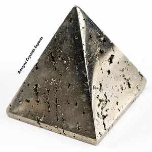 Pirámides de Pirita de Cristal, Pirámides de Piedra Natural Hechas a Mano, Venta al por Mayor, Compre en Amayra Crystal Exports India - Product Image 5