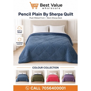 Couette double en microfibre Super King, douce et chaude pour l'hiver, 220x240 CM, pour la maison et l'hôtel - Product Image 3