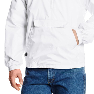 <b>Men's</b> High Quality Custom Solid Plain <b>White</b> Color <b>Men's</b> Winter Windbreaker <b>Jacket</b> Stand Regular Size High Quality Breathable - Product Image 5