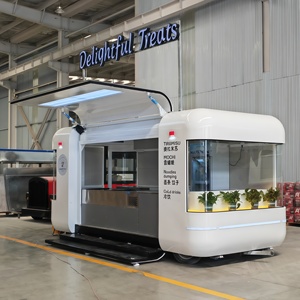 Solution tout-en-un : chariot alimentaire électrique mobile personnalisable avec équipement commercial pour coupes de crème glacée congelée - Product Image 5