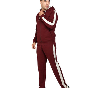 Trajes Deportivos con Cremallera Hechos en Fábrica, Diseño Personalizado al por Mayor, Calidad OEM, Trajes Deportivos con Cremallera Hechos de Algodón - Product Image 2