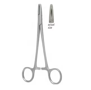 เครื่องมือแพทย์ขายดีอันดับต้นๆ ด้ามจับสีทอง ที่จับเข็มผ่าตัดแบบแมนนวล ทำจากเหล็ก ยี่ห้อ Mayo Hegar - Product Image 6