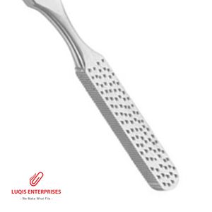 เครื่องมือผ่าตัดจมูก Fomon Nasal Rasp แบบปลายแบนและปลายโค้งสองด้าน ทำจากเหล็กกล้าไร้สนิม สำหรับศัลยกรรมตกแต่งจมูก - Product Image 3