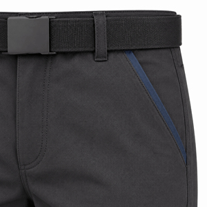 ชุดยูนิฟอร์มรักษาความปลอดภัยสีกรมท่าแบบ unisex เสื้อแขนยาว กางเกงคาร์โก้ สำหรับเจ้าหน้าที่ ใช้ได้ในฤดูร้อน ผลิตจากผ้าโพลีเอสเตอร์ผสมคอตตอนทั้งหมด แบบเย็บด้วยเข็ม - Product Image 5