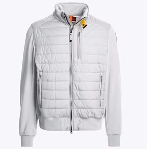 Servicio OEM al por Mayor, Chaqueta Parajumper Blanca, Chaqueta Bomber Impermeable y Cortavientos de Poliéster - Product Image 1