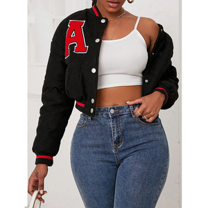 With Wholesale Rate Comfortable Unique Design Best Supplier Loose Fit <b>Long</b> Sleeve Outerwear College Baseball Varsity <b>Jackets</b> - Product Image 1