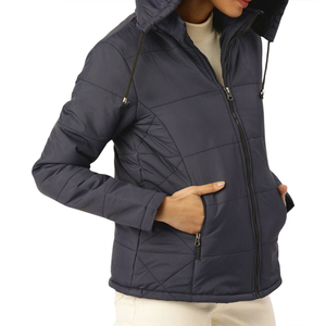 Wholesale Ladies Puffer Jacket Winter Warm <b>Black</b> Bubble Coats for Women Casual Outerwear Women's Windproof Outdoor Streetwear - Product Image 1